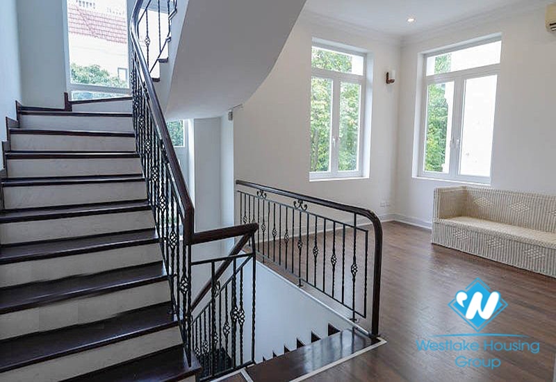 High quality house with modern furniture for rent in Ciputra, Tay Ho, Ha Noi